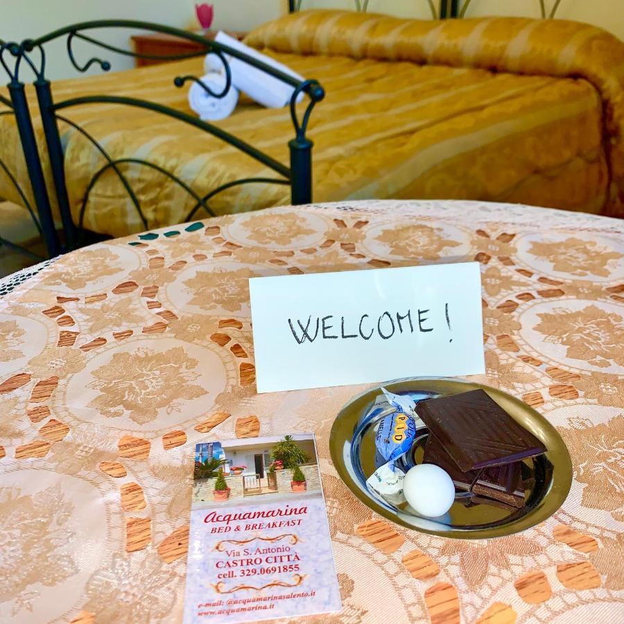 Bed & Breakfast Acquamarina Castro  ภายนอก รูปภาพ